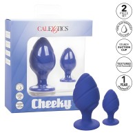 Calexotics Cheeky Anal Plugs Purple