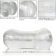 Stroke It Vagina/Anal Masturbator Translucent