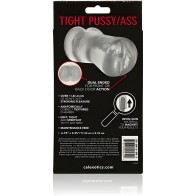 Stroke It Vagina/Anal Masturbator Translucent