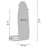 Hydrated Skin Silicone Penis Sleeve 16 cm