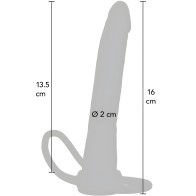 Get Real Double Trouble Penetrador Anal Silicona 16 Cm