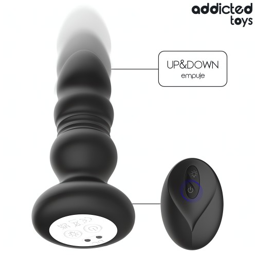 Plug Anal Vibrador Thrusting Control Remoto - Addicted Toys