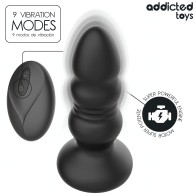 Thrusting LED Anal Vibrator - Addicted Toys