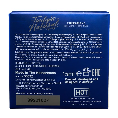Twilight Natural Feromonas Hombre 15ml