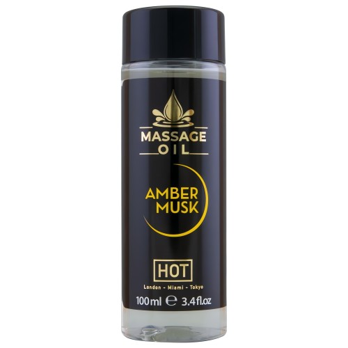 Amber & Musk Massage Oil 100ml