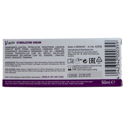 V-activ Cream for Women 50ml