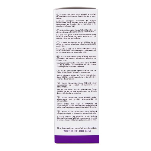 V-activ Stimulating Spray for Women 50ml