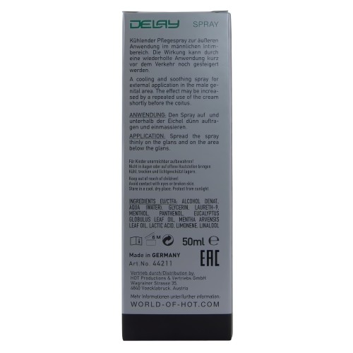 Delay Spray 50ml by Hot