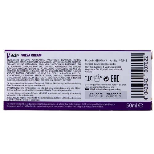 CBD Vulva Cream 50ml