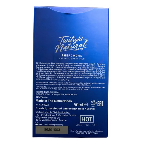 Twilight Natural Spray with Pheromones for Men 50 ml