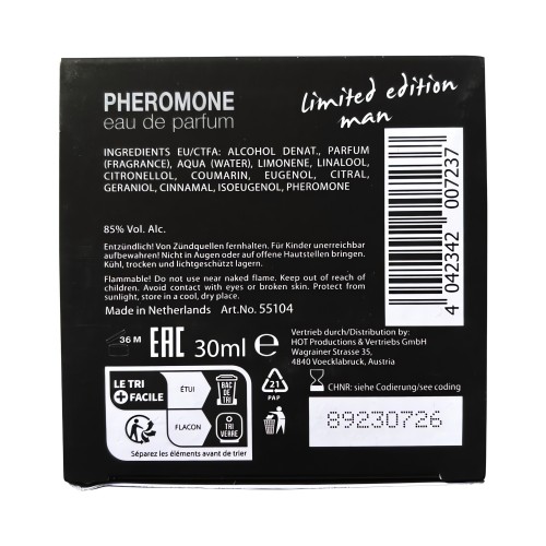 Pheromone Perfume Dubai Edición Limitada Hombre 30ml