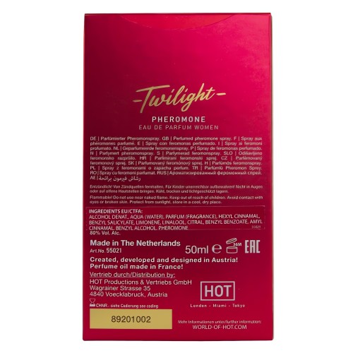Twilight Perfume with Pheromones 50ml by Hot