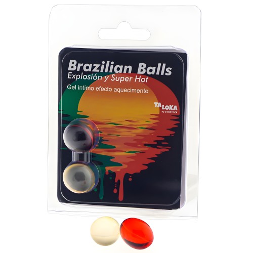Brazilian Balls Exciting Gel Effect Super Hot 2 Balls