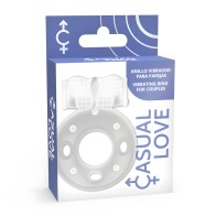 Anillo Estimulador Transparente Casual Love