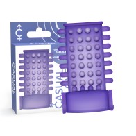 Purple Vibrating Penis Sleeve by Casual Love