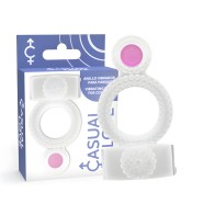 - Ring Double Pleasure Anillo Transparente