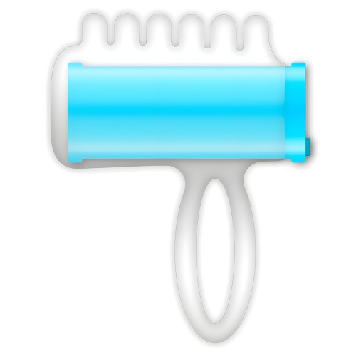 Blue Finger Stimulator by Casual Love