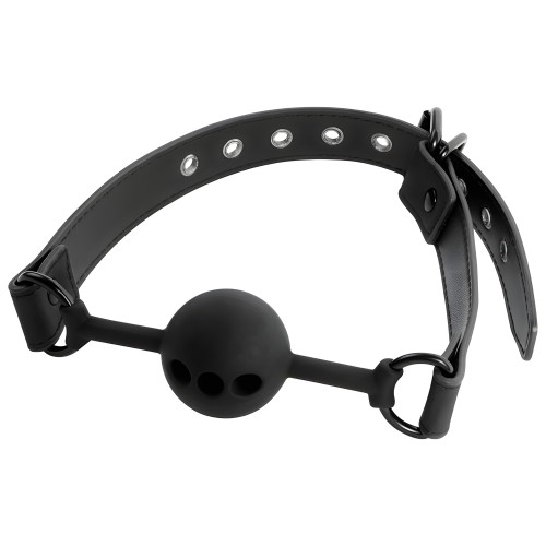 Breathable Silicone Ball Gag - Fetish Submissive