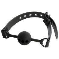 Breathable Silicone Ball Gag - Fetish Submissive