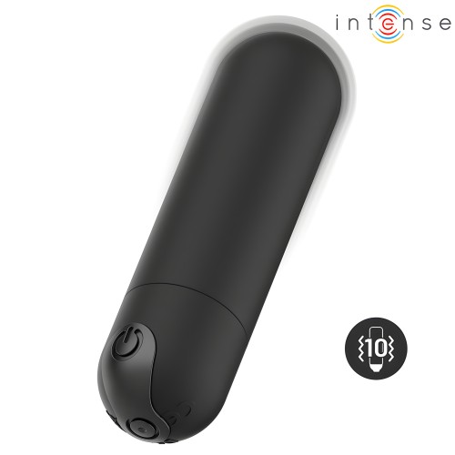 Intense - Karen Mini Bala Vibradora 10 Modos Recargable Negro