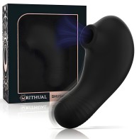 Rithual - Shushu Pro Pocket Clitoris Stimulator 2 Powerful Motors Black
