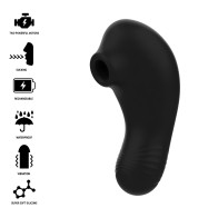 Rithual - Shushu Pro Pocket Estimulador Clitoris 2 Potentes Motores Azabache