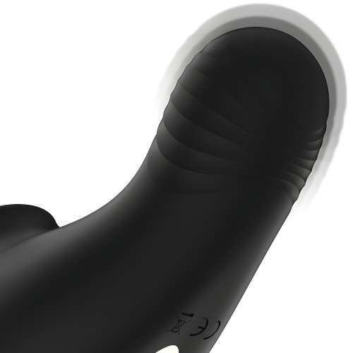 Rithual - Shushu Pro Pocket Clitoris Stimulator 2 Powerful Motors Black