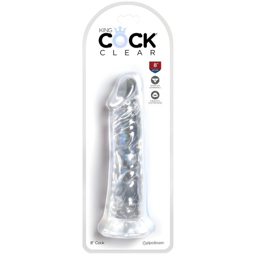 Pene Realístico 19.7 Cm Transparente
