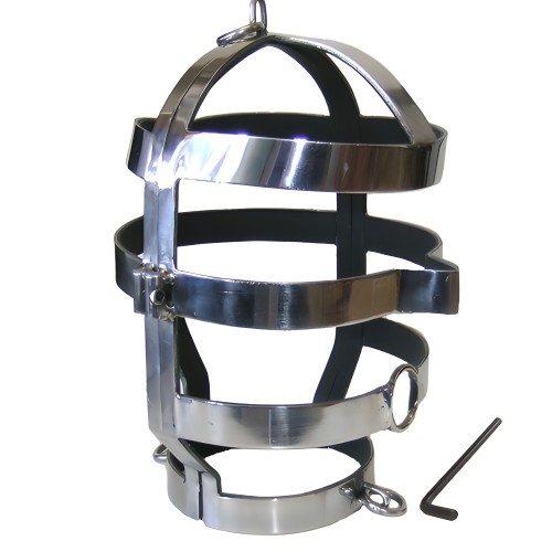 Metal Hard BDSM Steel Mask