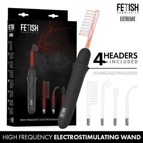 Fetish Submissive Wand - Electroestimulación Alta Frecuencia