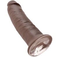 King Cock 10 Brown Dildo
