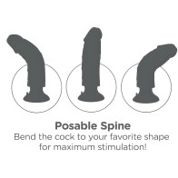 Dildo Vibrador 20.32 Cm - King Cock