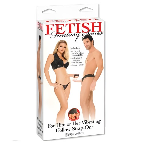 Fetish Fantasy Hollow Vibrator Harness