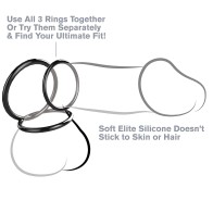 Fantasy C-ringz Stamina Silicone Ring Set