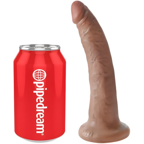 King Cock - Realistic Dildo 17.5 cm Caramel