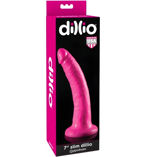 - Dildo Con Ventosa 17.8 Cm - Rosa