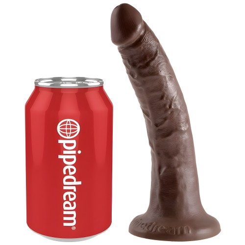 King Cock 7 Chocolate Realistic Dildo