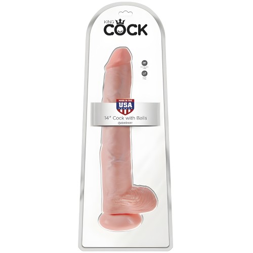 King Cock - Pene Con Testículos Natural