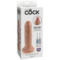 King Cock Realistic Dildo Uncut