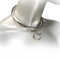 Metal Hard - Collar Con Argolla 10cm