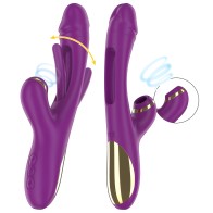 Intense - Ateneo Vibrador Multifunción Recargable 7 Vibraciónes Con Lengua