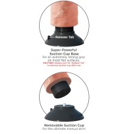 King Cock Natural Vibrator - 23 Cm Realistic