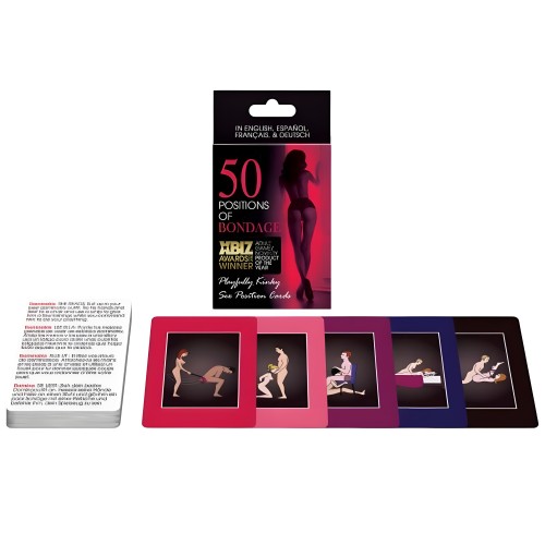 50 Bondage Positions Cards