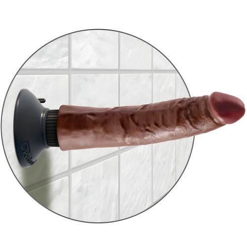 King Cock Vibrating Realistic Dildo 20.32 Cm