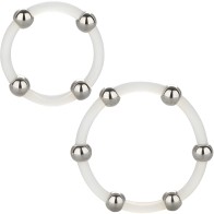 Calexotics Silicone Ring Set with Steel Balls