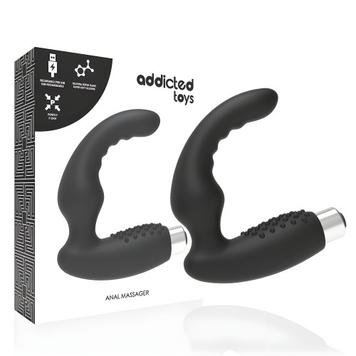 Addicted Toys Rechargeable Prostate Vibrator Model 2 - Black