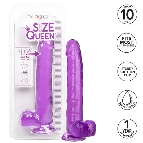 Size Queen Dildo Lilac 25.5cm