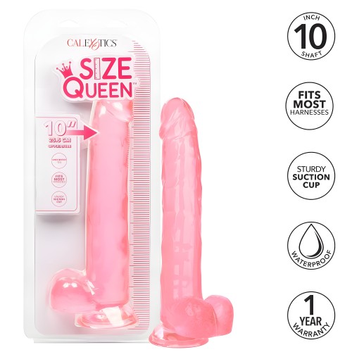 - Size Queen Dildo Rosa 25.5 Cm