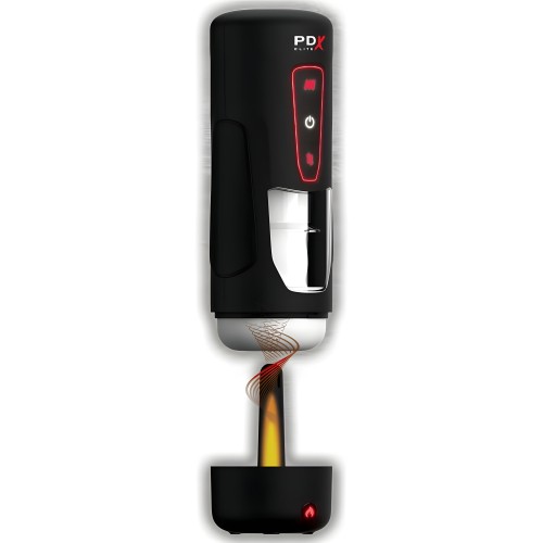 - Milk Me Hotter Masturbador Automático Con Thrusting Y Vibración Efecto Ca