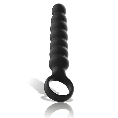 Black&Silver Powerful Silicone Anal Dilator Bob
